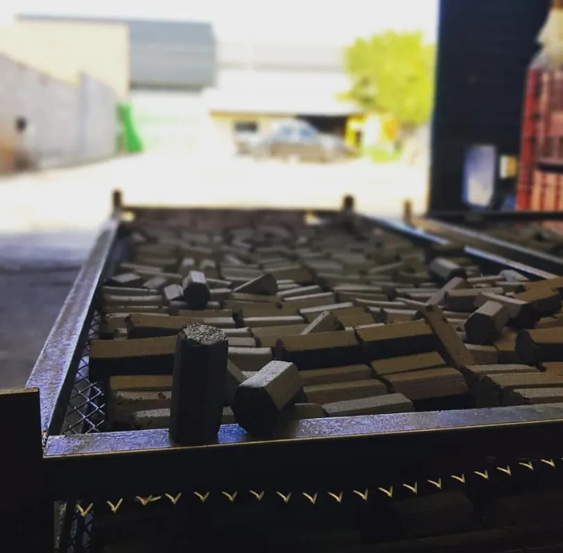 Carvão em brasa RARI